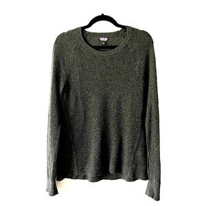 Patagonia Worn Wear® Women's Recycled Cashmere Crew Charcoal Gray Size Medium